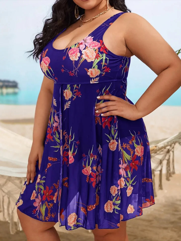 Sammy Jackson™ Sophie Plus-Size Swimsuit | Tropical & Trendy