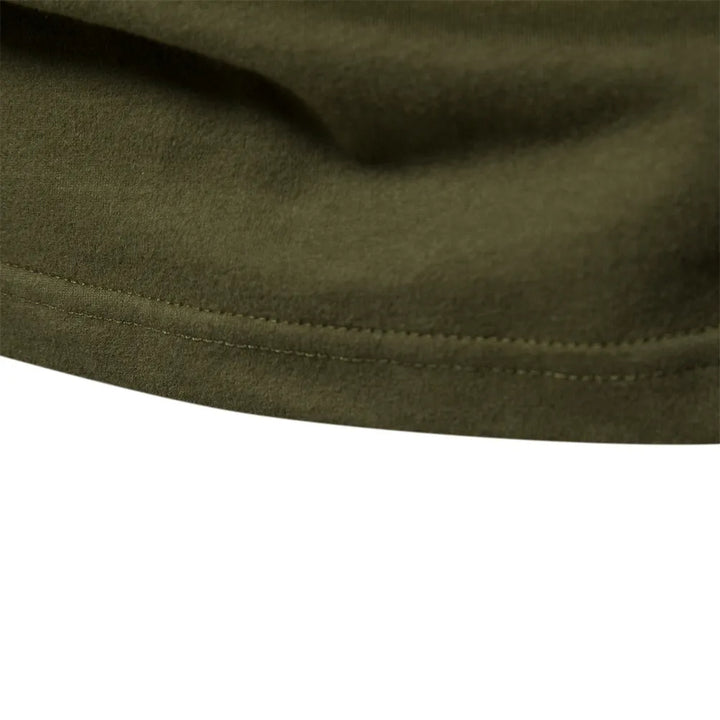 Sammy Jackson™ Patchwork Shirt | With round neck and long sleeves