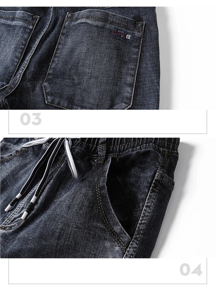 Sammy Jackson™ Winterjeans | Warme plus size spijkerbroek met meerdere zakken