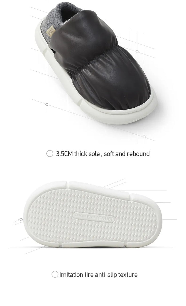 Sammy Jackson™ Slip-On Slippers | Comfortable warm slippers
