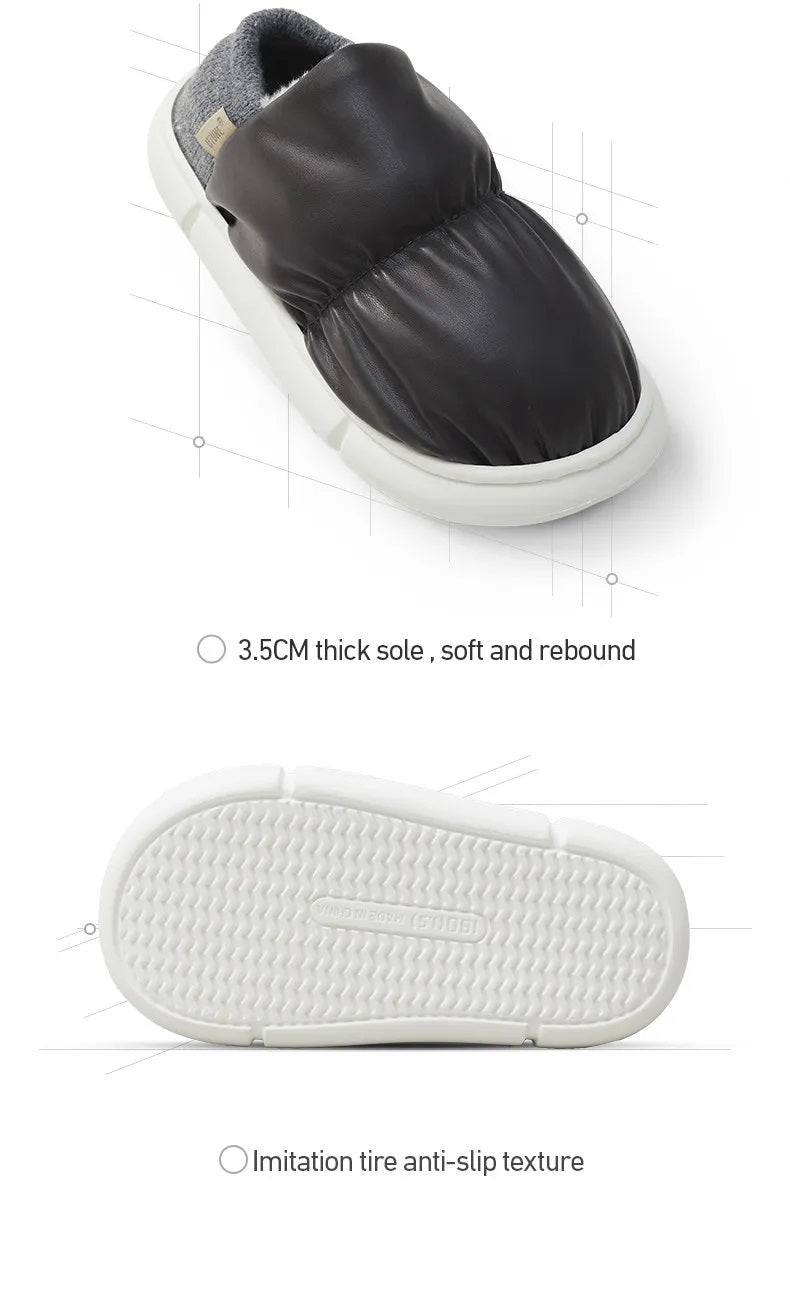 Sammy Jackson™ Slip-On Slippers | Comfortable warm slippers