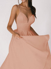 Strappy V-Neck Dress - Noa