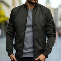 Men's Bomber Jacket with Arm Pocket – Jaron
