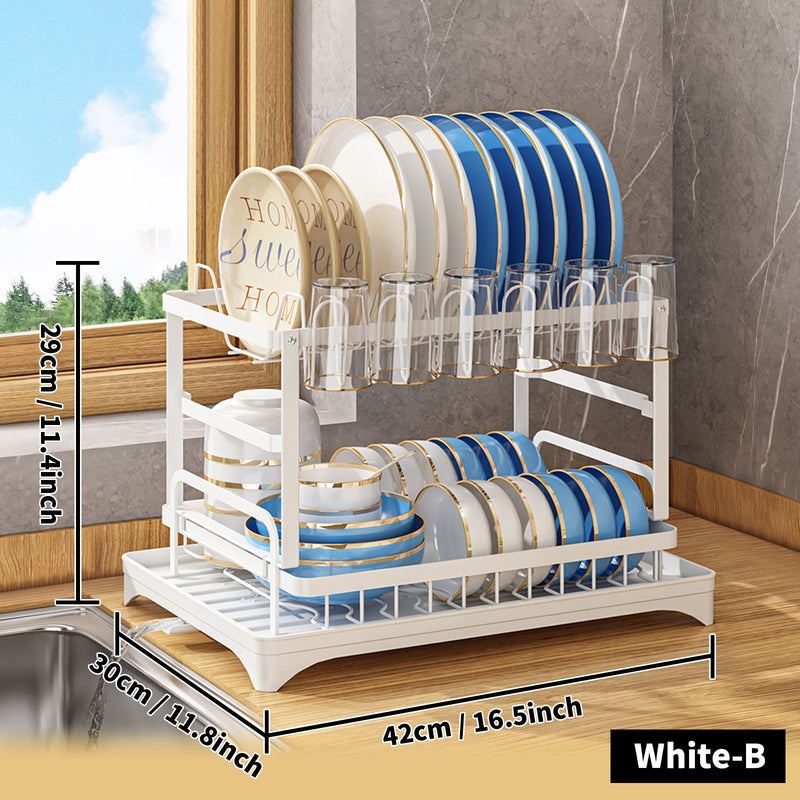 Stainless Steel Kitchen Dish Rack - Livano