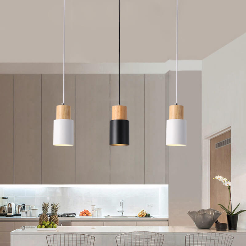 Minimalist LED Cylinder Pendant Lamp - NordicGlow