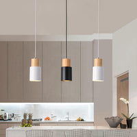 Minimalist LED Cylinder Pendant Lamp - NordicGlow