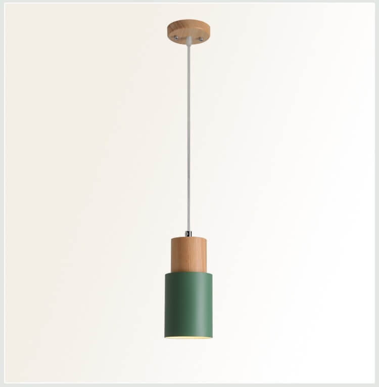 Minimalist LED Cylinder Pendant Lamp - NordicGlow