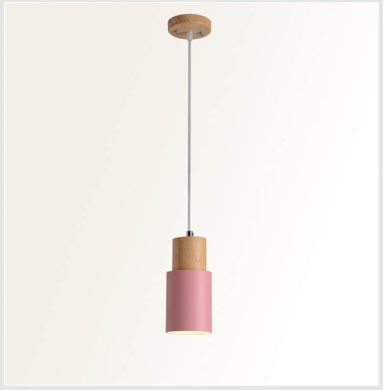 Minimalist LED Cylinder Pendant Lamp - NordicGlow
