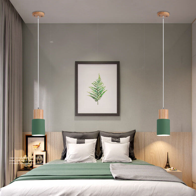Minimalist LED Cylinder Pendant Lamp - NordicGlow