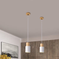 Minimalist LED Cylinder Pendant Lamp - NordicGlow