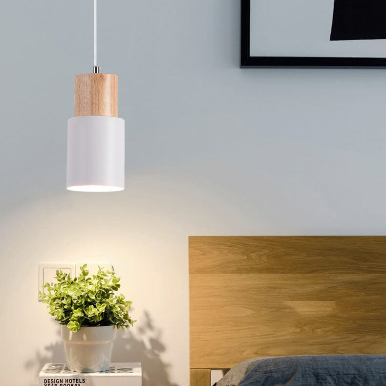 Minimalist LED Cylinder Pendant Lamp - NordicGlow