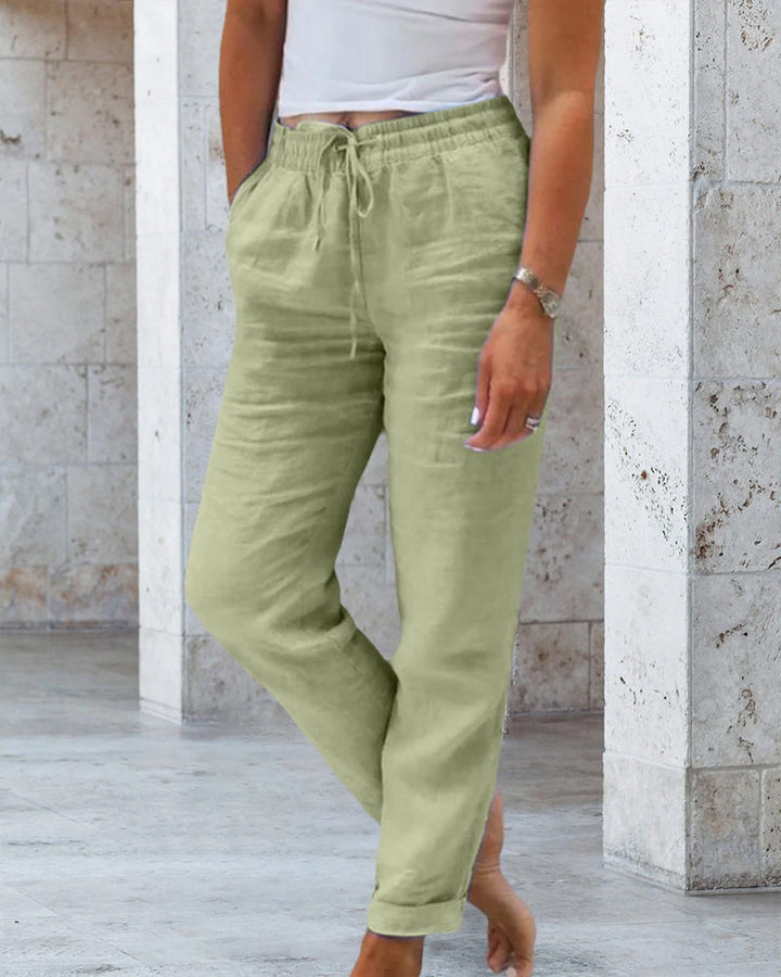 Sammy Jackson™ Abby Linen Pants | Casual & Stylish