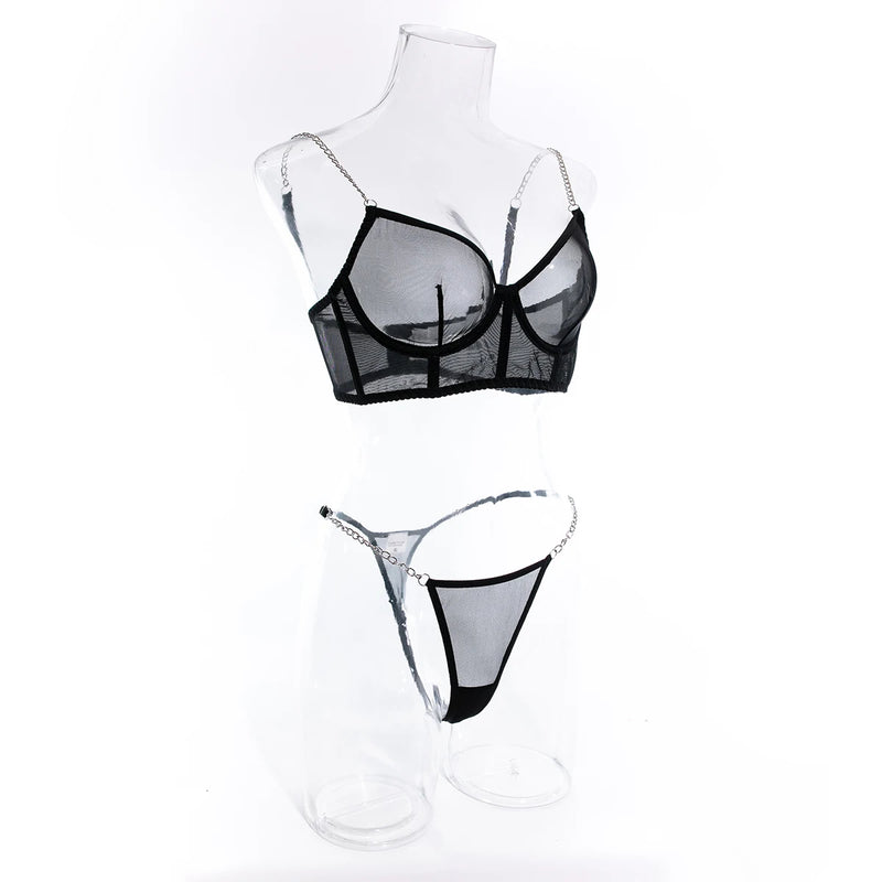 Sammy Jackson™ Valeria Lingerieset | Transparant & Sexy