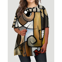Sammy Jackson™ Maartje Plus-Size T-Shirt | Casual & Stylish