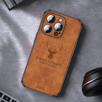 Luxury Deer Leather iPhone Case – Veltro
