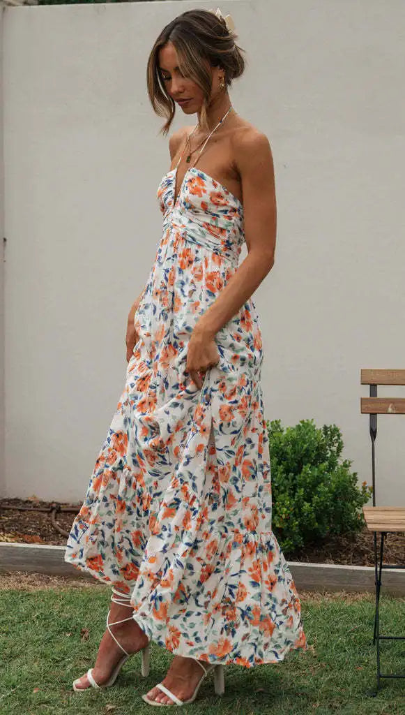 Sammy Jackson™ Sukienka Maxi Lina | Kwiatowa i Stylowa