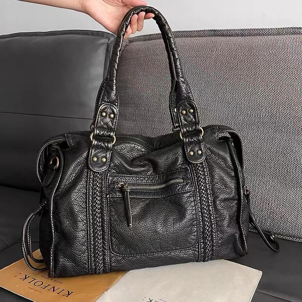 Vintage Leren Handtas - Marisol