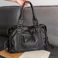 Vintage Leren Handtas - Marisol