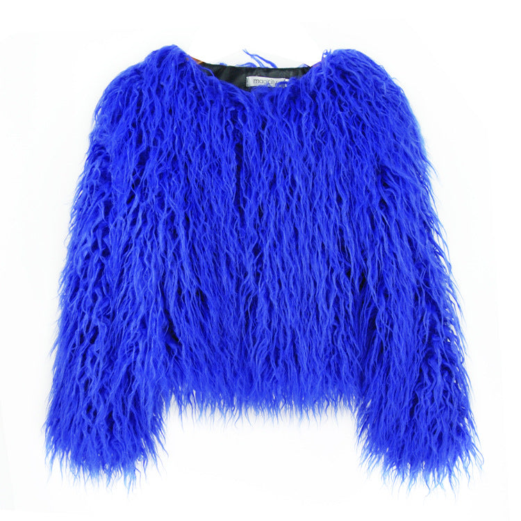 Stylish Women's Faux Fur Coat – Soraya