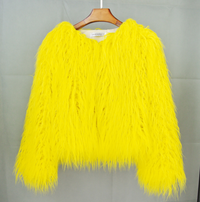 Stylish Women's Faux Fur Coat – Soraya