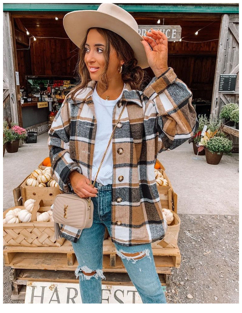 Stylish Women's Autumn Cardigan - Sophie