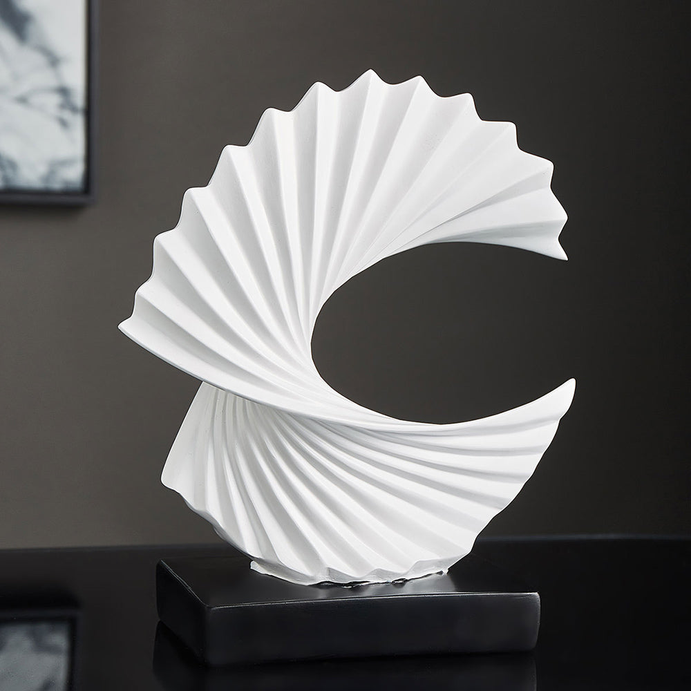 Stylish Crescent Moon Sculpture - LunarGrace