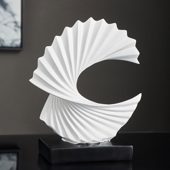 Stylish Crescent Moon Sculpture - LunarGrace