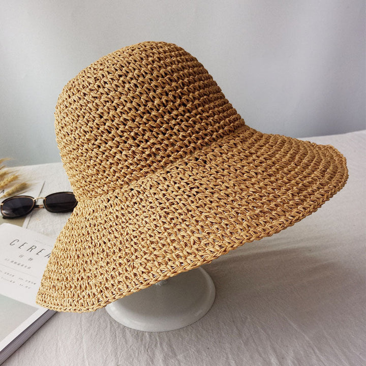 Zacht vallende retro platte zomerhoed – Emma