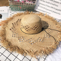 Summer floppy Panama hat for women – Celine