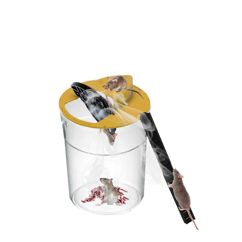 Automatic Mouse Trap with Self-Adjusting Reset - SmartCatch