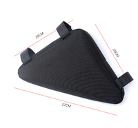TriFrame Bike Bag | Keep all your belongings dry and safe during rainy bike rides!