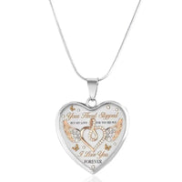 Engraved Heart Necklace – Sofie “Forever”