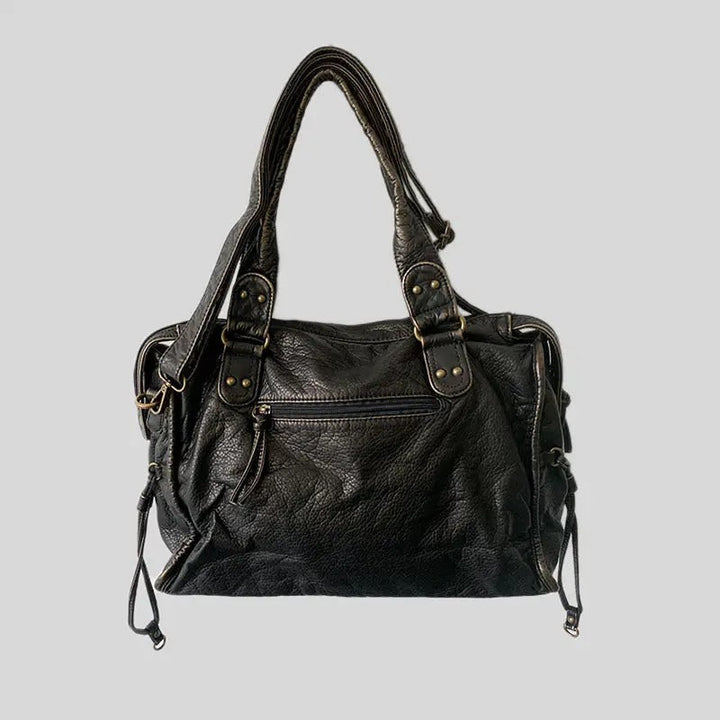 Vintage Leren Handtas - Marisol
