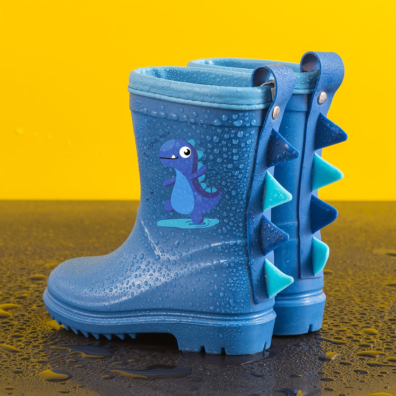 Kleurrijke Kinder Regenlaarzen met Diermotieven – Leo