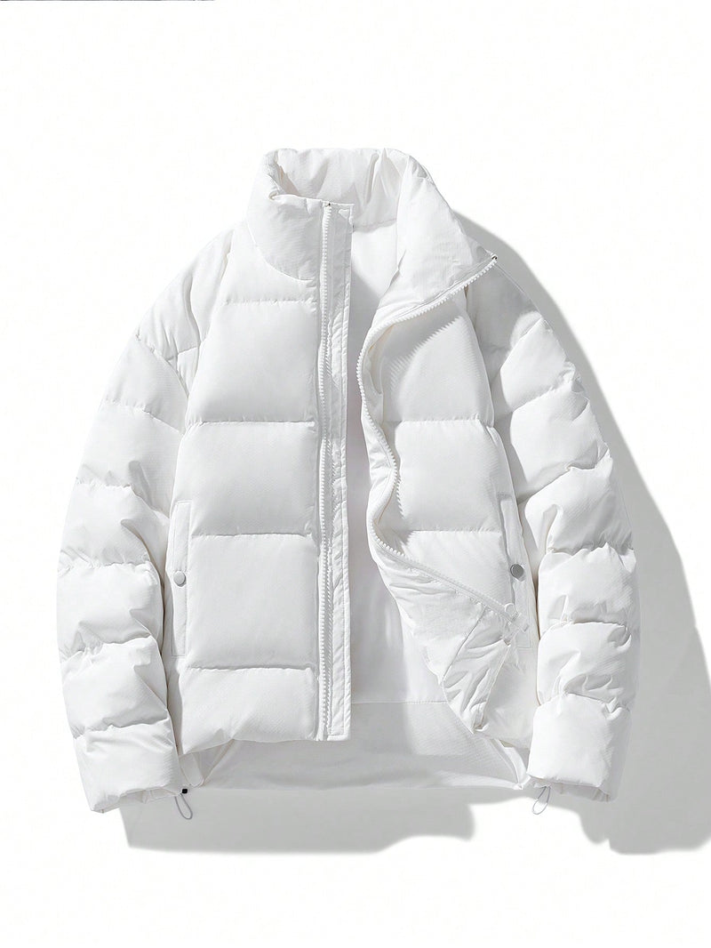 Oversized Fluorescerende Heren Winterjas - Vigoro