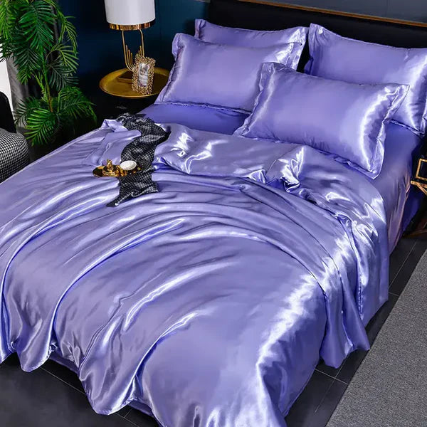Satin Duvet Cover - Velora
