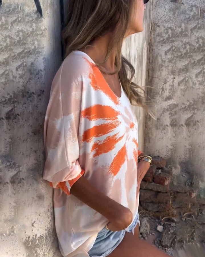 Comfortabel & veelzijdig dames shirt met ronde hals - Maila