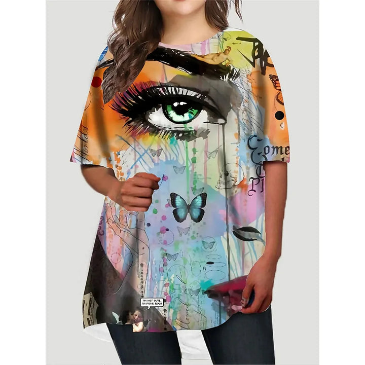 Sammy Jackson™ Maartje Plus-Size T-Shirt | Casual & Stylish