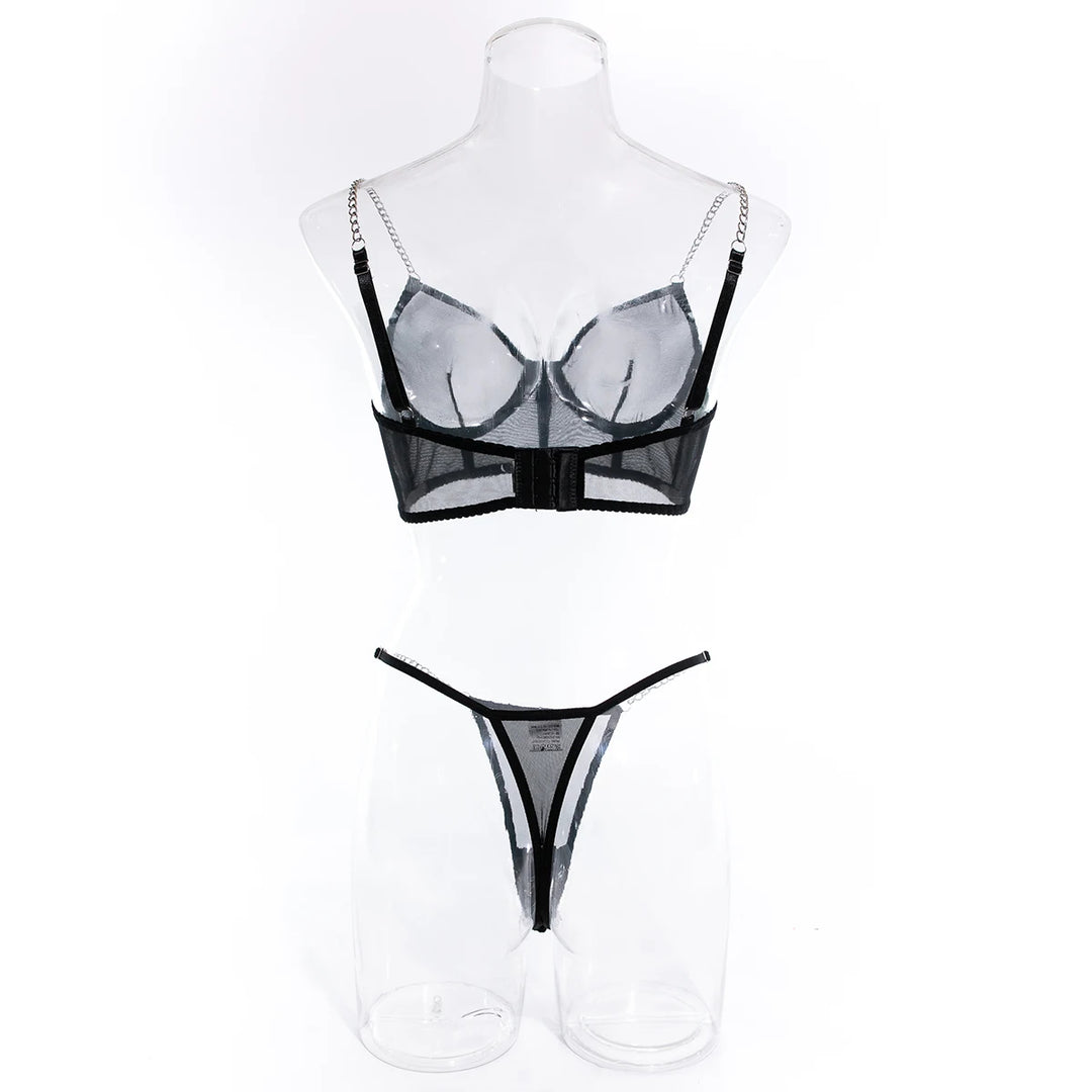 Sammy Jackson™ Valeria Lingerieset | Transparant & Sexy