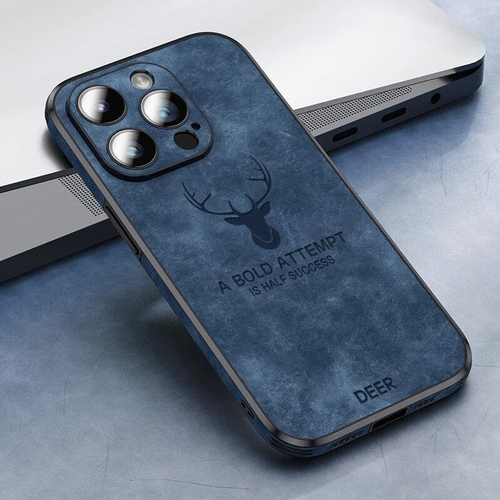 Luxury Deer Leather iPhone Case – Veltro