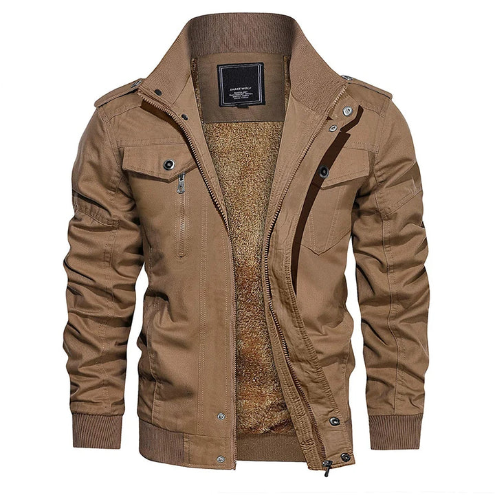 Sammy Jackson™ Abel Winter Bomber Jacket | Warm Tough Winter Coat