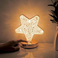 Magiczna kryształowa lampa stołowa z funkcją ściemniania - Celestia