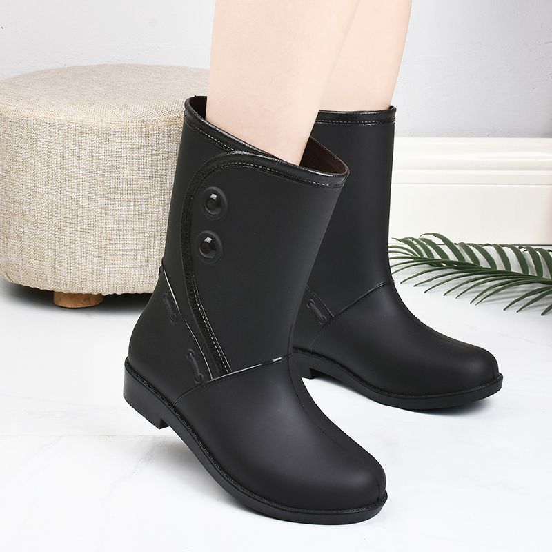 Waterdichte Dames Regenlaarzen comfortabel met Antislipzool – Elora