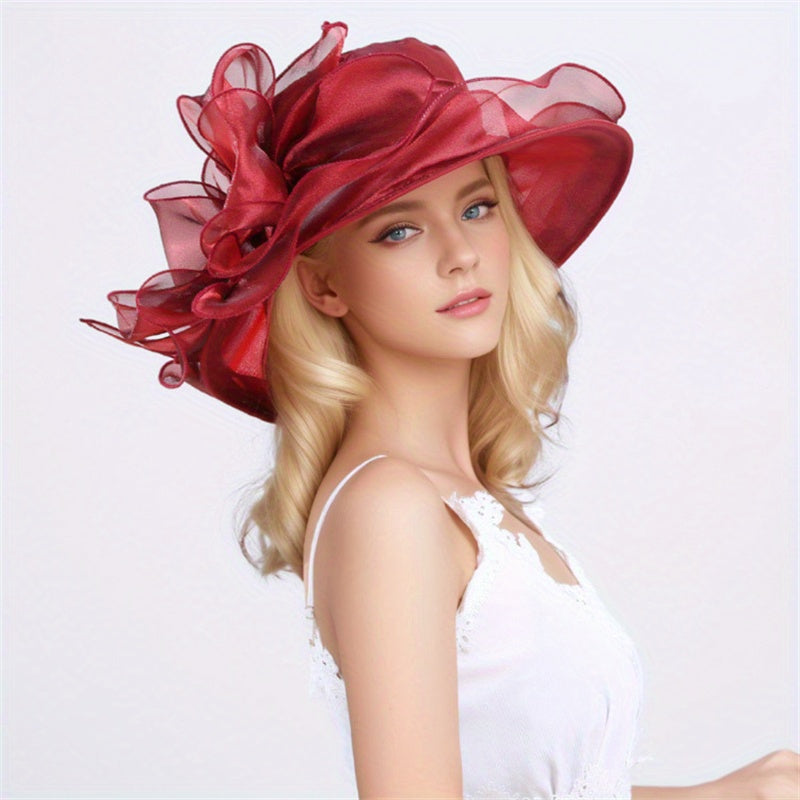 Summer Hat with Breathable Sunshade and Wide Brim – Alara