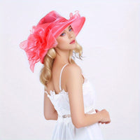 Summer Hat with Breathable Sunshade and Wide Brim – Alara