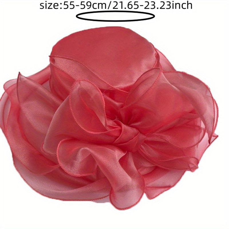 Summer Hat with Breathable Sunshade and Wide Brim – Alara