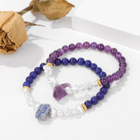 Natural Crystal Bead Bracelet - Eline