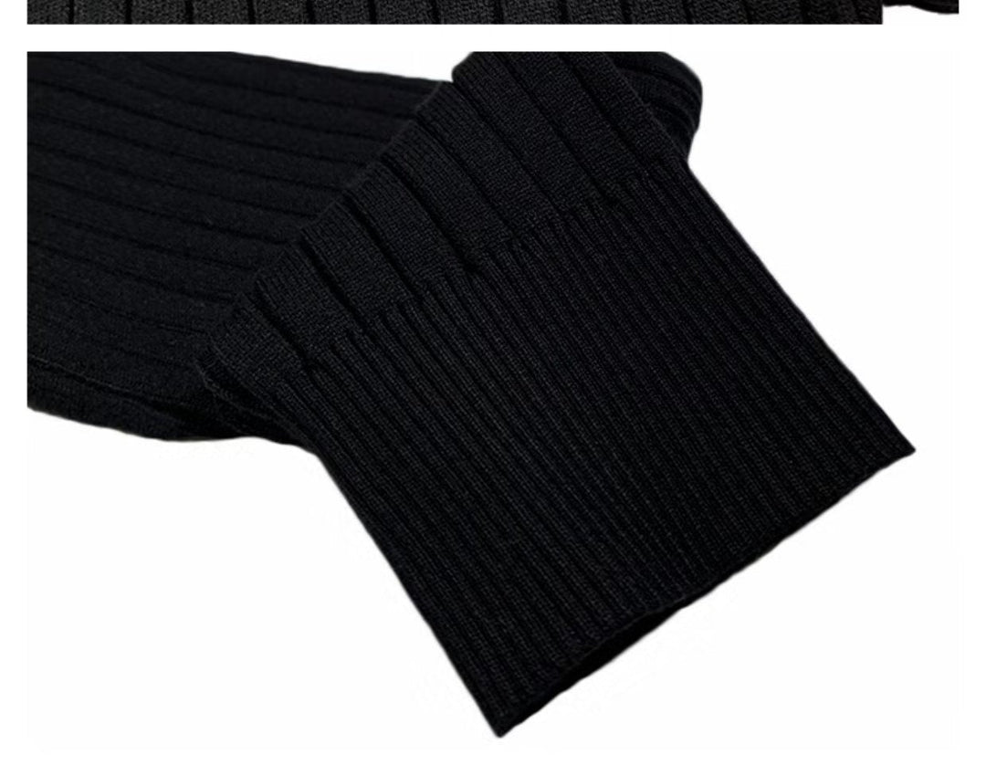 Trendy Men's Autumn Polo Sweater - Oliver