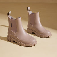 Women's Mid-Calf Waterproof Rain Boots with Non-Slip Sole – Selora