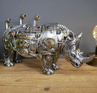 Mechanical Punk Animal Sculptures - GearBeast